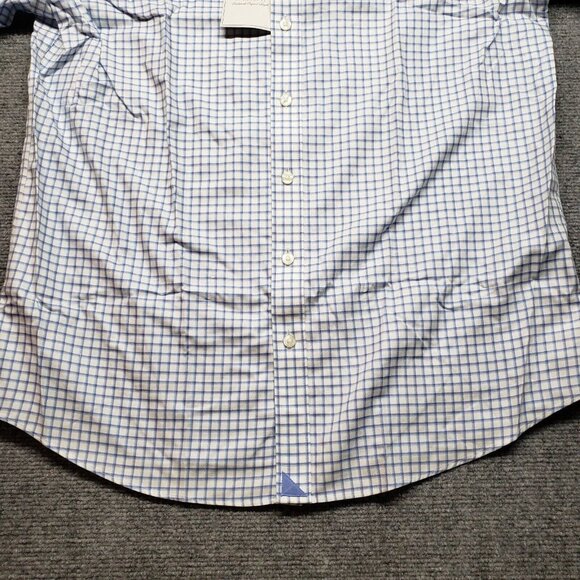 UNTUCKit Delaney WF Shirt Mens LT Tall Regular Multicolor Check Button Up New - Picture 4 of 10